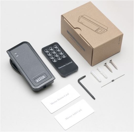 S2 V�z�ll� k�lt�ri RFID olvas� csomag tartalma, (t�vir�ny�t�s �s mester k�rty�s programoz�s)